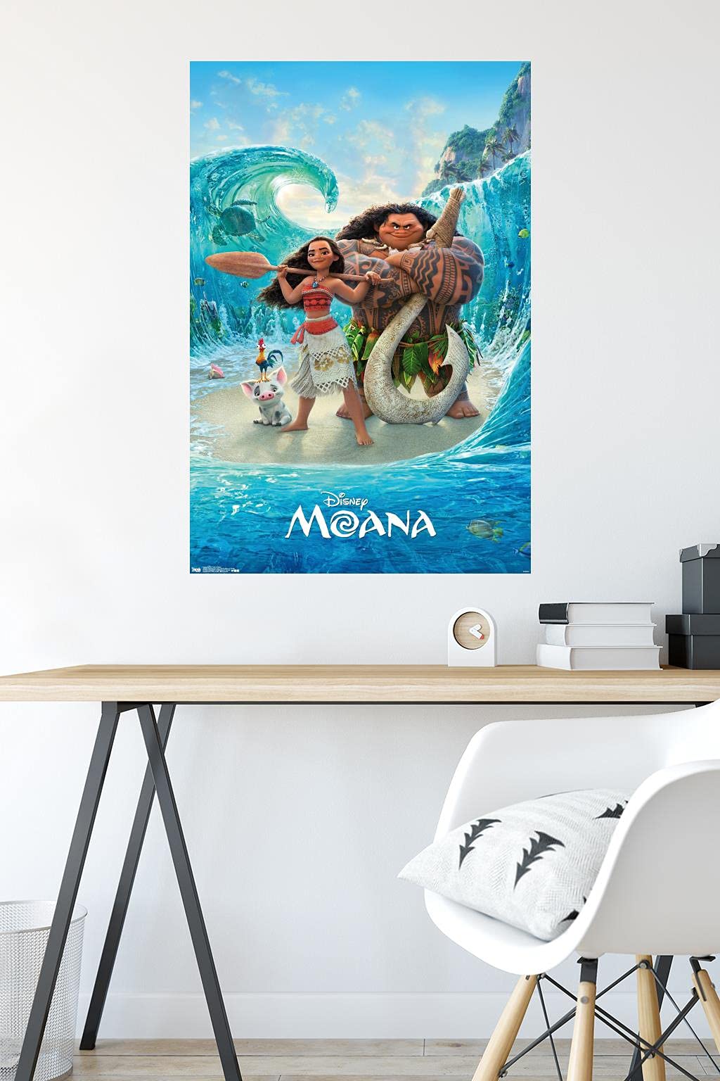 Amazon.com: Disney Moana - Ocean Floor Wall Poster, 34L